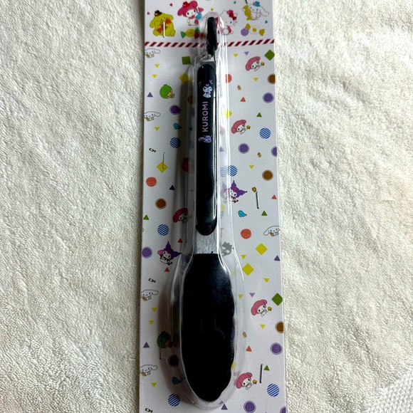 SANRIO KUROMI 9-Inch Stainless Steel Tongs - Picture 3 of 5